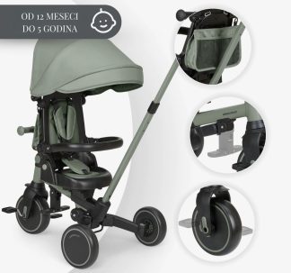 Kikka Boo Aluma tricikl za decu 8u1