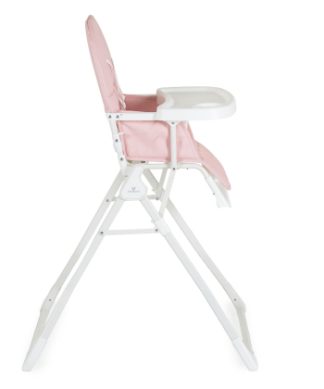 Cangaroo Waffle jednopoložajna hranilica za decu 6m+ Pink