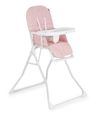 Cangaroo Waffle jednopoložajna hranilica za decu 6m+ Pink