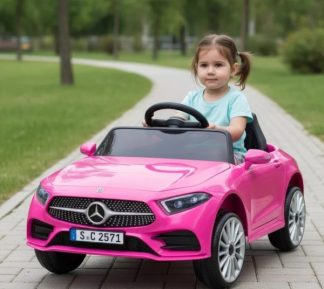 Deciji auto na akumulator Mercedes-Roze