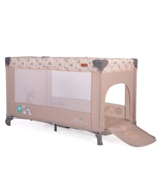 Cangaroo Africa prenosivi krevetac za bebe 1 nivo Beige