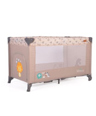 Cangaroo Africa prenosivi krevetac za bebe 1 nivo Beige Cangaroo Africa prenosivi krevetac za bebe 1 nivo Beige