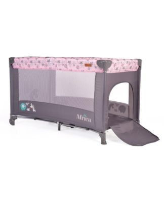 Cangaroo Africa prenosivi krevetac za bebe 1 nivo Pink