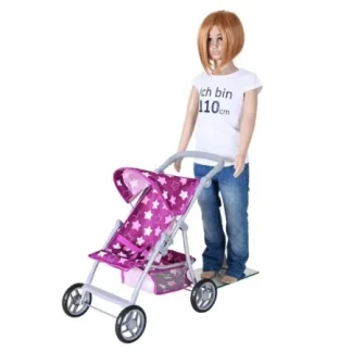 Kolica Liba Star Dark pink