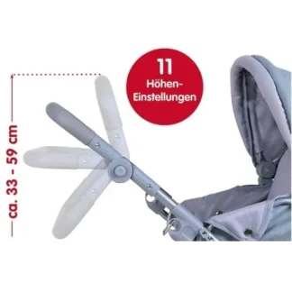 Kolica Liba Star Dark pink