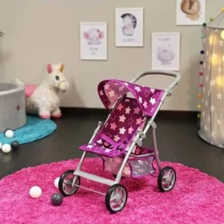 Kolica Liba Star Dark pink