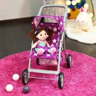 Kolica Liba Star Dark pink