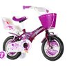BICIKL KIDS VISITOR HAPPY 12" 9" V-BRAKE KONTRA 95-115CM LJUBIČASTI PERLA UV SJAJ