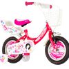 BICIKL KIDS VISITOR FAIRPONY 12" 7" V-BRAKE KONTRA 95-115CM CRVENI