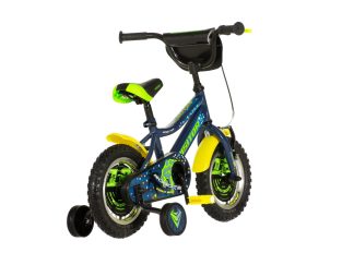 BICIKL KIDS VISITOR ROBOTER 12" 8" V-BRAKE KONTRA 95-115CM PLAVI PERLA