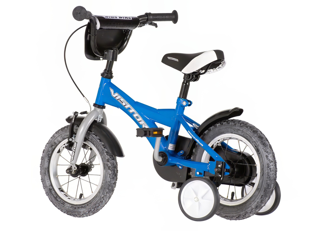 BICIKL KIDS VISITOR TRUCK 12" 7" V-BRAKE KONTRA 95-115CM (12") PLAVI