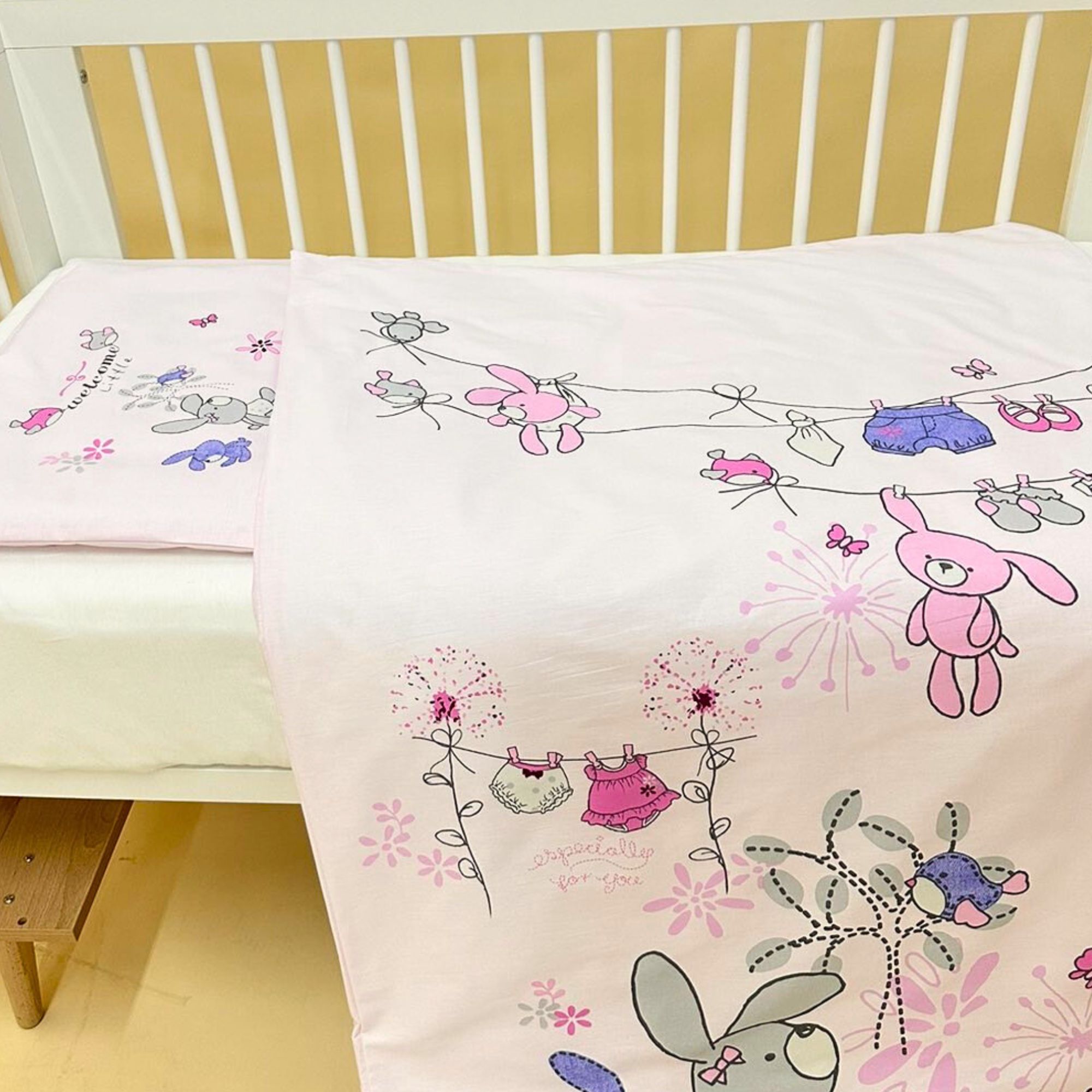 POSTELJINA roze Zeka - Slika 3