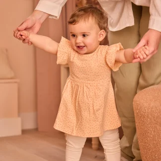 Pamučna haljina za devojčice Dirkje 2 boje