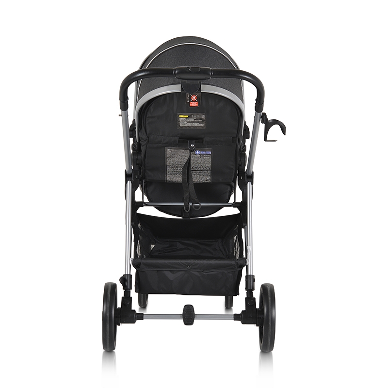 Moni Kali kolica za bebe 3 u 1 do 22 kg Black - Slika 4