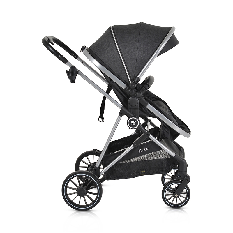 Moni Kali kolica za bebe 3 u 1 do 22 kg Black - Slika 10