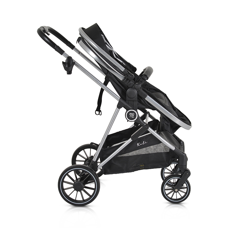 Moni Kali kolica za bebe 3 u 1 do 22 kg Black - Slika 8