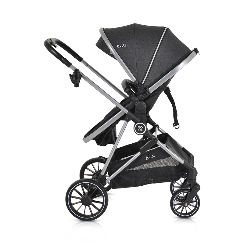 Moni Kali kolica za bebe 3 u 1 do 22 kg Black - Slika 7