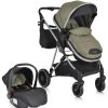 Moni Kali kolica za bebe 3 u 1 do 22 kg Olive Green