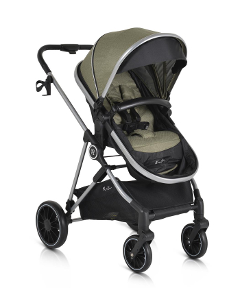 Moni Kali kolica za bebe 3 u 1 do 22 kg Olive Green - Slika 3