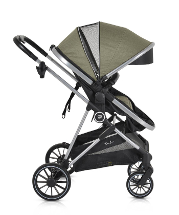 Moni Kali kolica za bebe 3 u 1 do 22 kg Olive Green - Slika 4