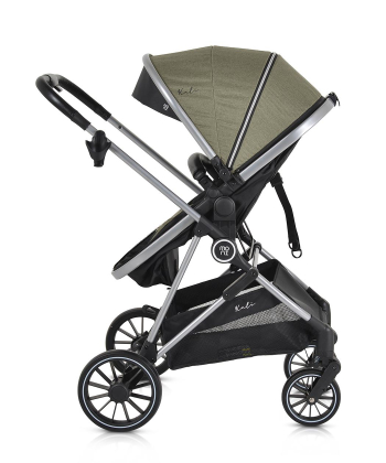 Moni Kali kolica za bebe 3 u 1 do 22 kg Olive Green - Slika 5