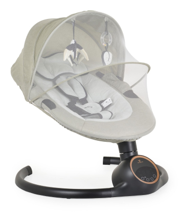 Cangaroo Ljuljaška za bebe Prestige –Light grey - Slika 5