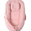 Bebekevi Comfort gnezdo za bebe sa jastukom Pink