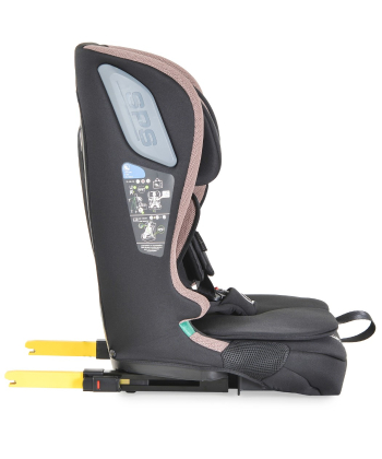 Cangaroo iDrive Isofix auto sedište za decu 76-150cm Powder Puff - Slika 6