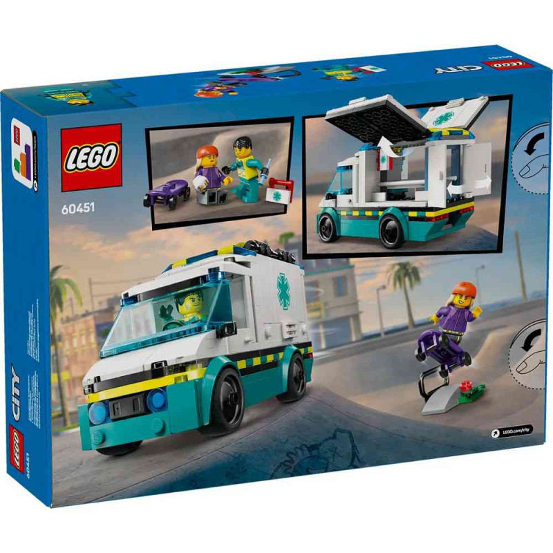 LEGO CITY EMERGENCY AMBULANCE - Slika 3