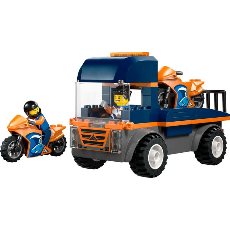 LEGO CITY MOTORCYCLE TRANSPORTER - Slika 2