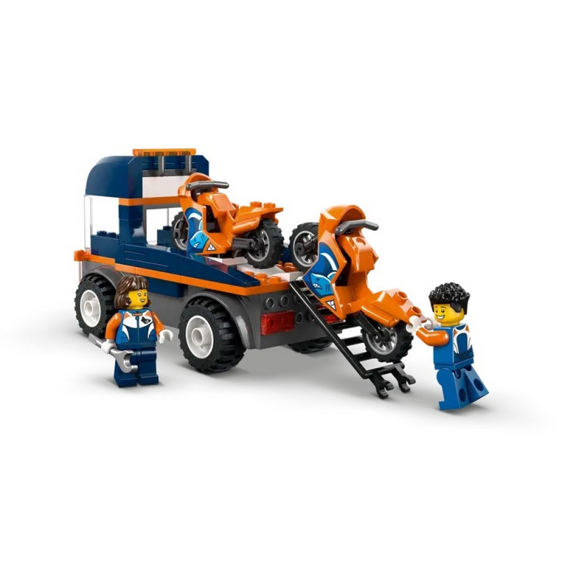 LEGO CITY MOTORCYCLE TRANSPORTER - Slika 4