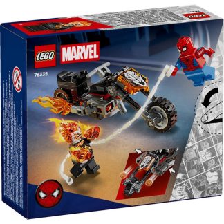 Alternative view of LEGO SUPER HEROES MARVEL SPIDERMAN VS GHOST RIDER MECH