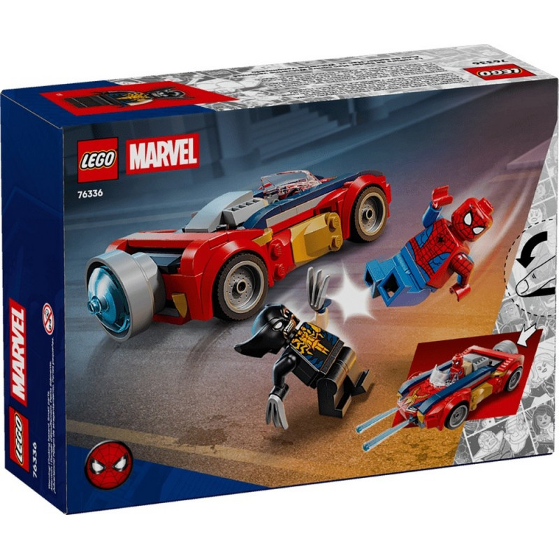 LEGO SUPER HEROES MARVEL SPIDERMAN CAR VS VENOMIZED - Slika 2