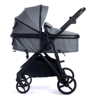 BBO Nika kolica za bebe 2u1 Grey, 0m+