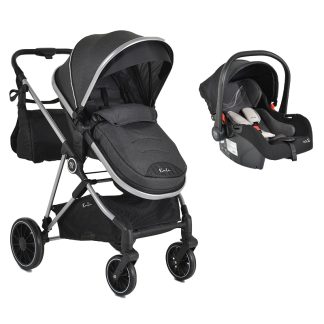 Moni Kali kolica za bebe 3 u 1 Black