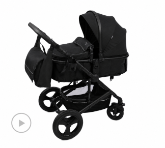 Only Magic Kolica za bebe 2u1 0-36 meseci-Crna