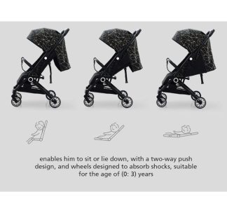 Only X5 kolica za bebe - Gold&Black