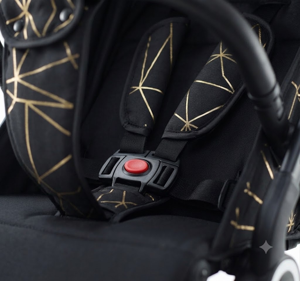 Only X5 kolica za bebe - Gold&Black