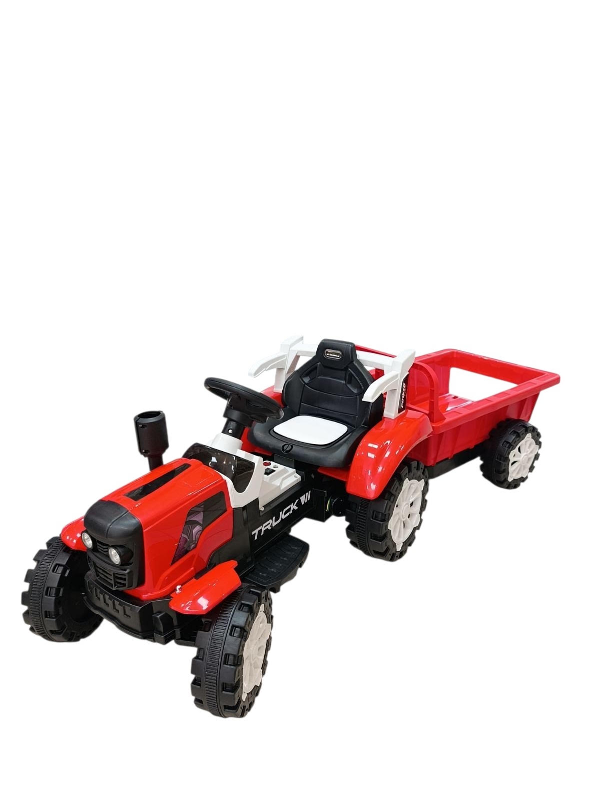 Dečiji traktor na akumulator sa prikolicom – zabava i avantura za najmlađe Dečiji traktor na akumulator idealan je izbor za mališane koji vole vozila, igru na otvorenom i prave male avanture. Atraktivan dizajn traktora pruža deci osećaj da upravljaju pravim vozilom, dok brojne funkcije dodatno upotpunjuju zabavu.