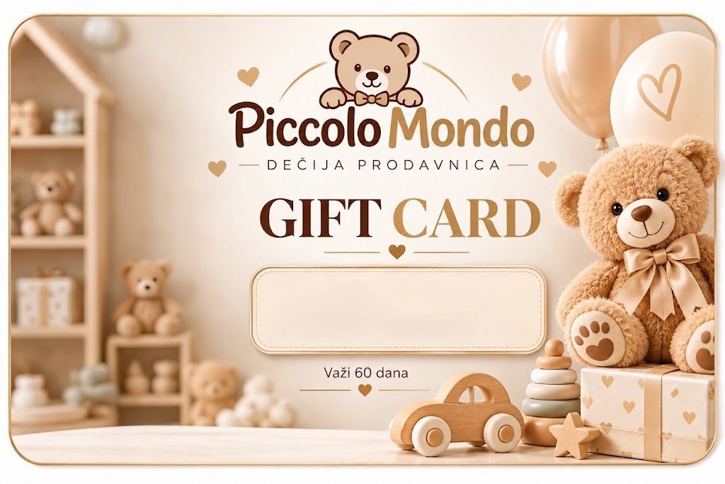 Poklon Kartica | Piccolo Mondo Gift Card