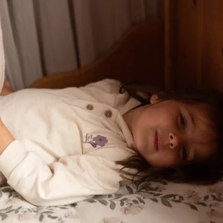 Dirkje Pamučni Komplet za Devojčice Lavender Dreams
