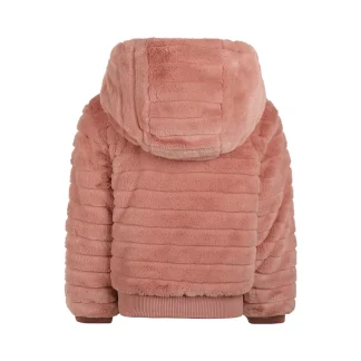 Koko noko plišana teddy jakna za devojčice Ash Rose
