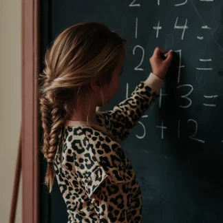 Koko noko duks za devojčice Tapioca – Leopard print i karneri