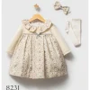 krem-haljina-za-bebe-devojcice-lace-girl