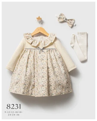 krem-haljina-za-bebe-devojcice-lace-girl