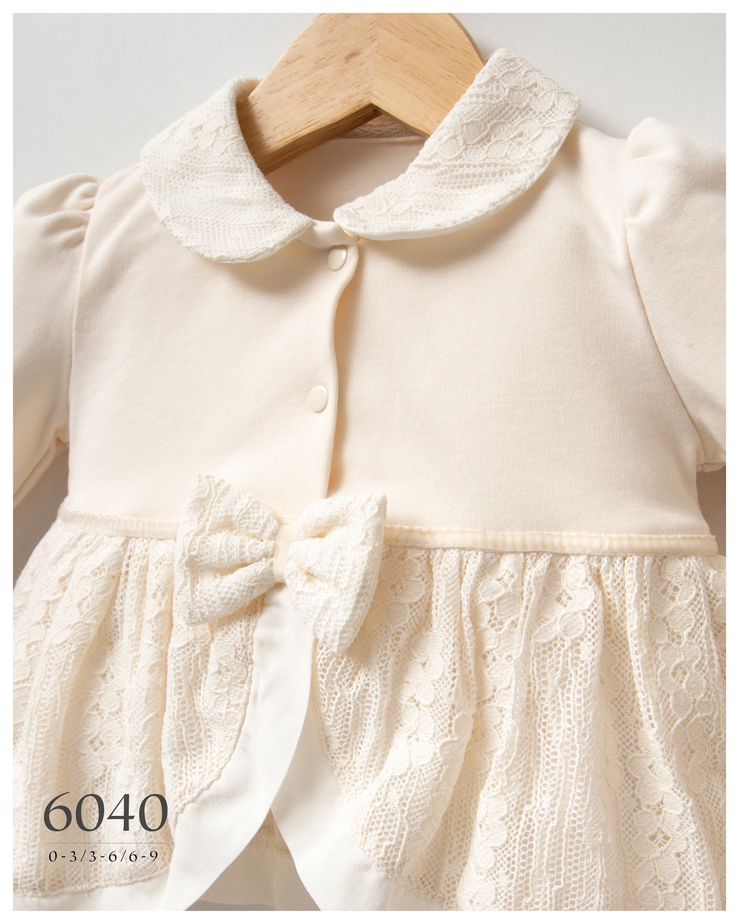 Krem Komplet za Bebe Devojčice Lace Girl